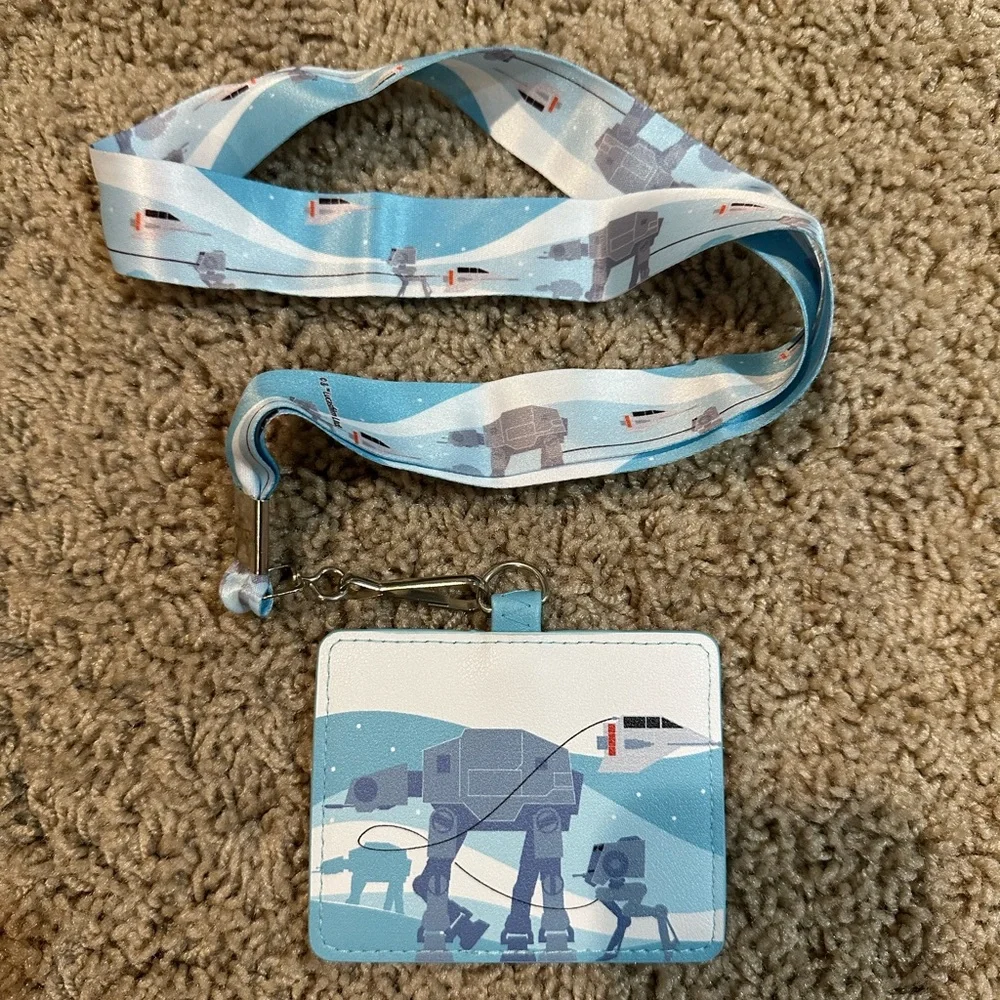 LOUNGEFLY Star Wars The Empire Strikes Back 40th Anniversary Lanyard - Picture 2 of 3